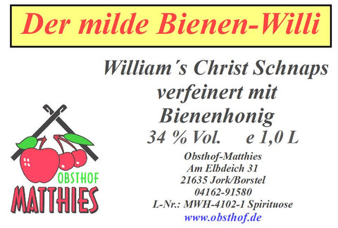 Bienen-Willi-1-Liter