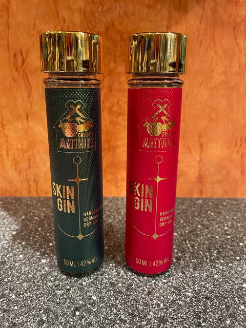 Obsthof Matthies SKIN GIN Mini Edition Altes Land ROT